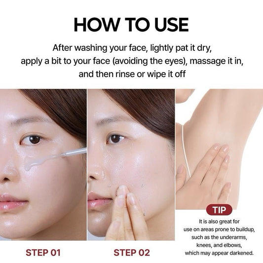 Dr. Melaxin Peel Shot Exfoliant Glow Rice Ampoule Duo